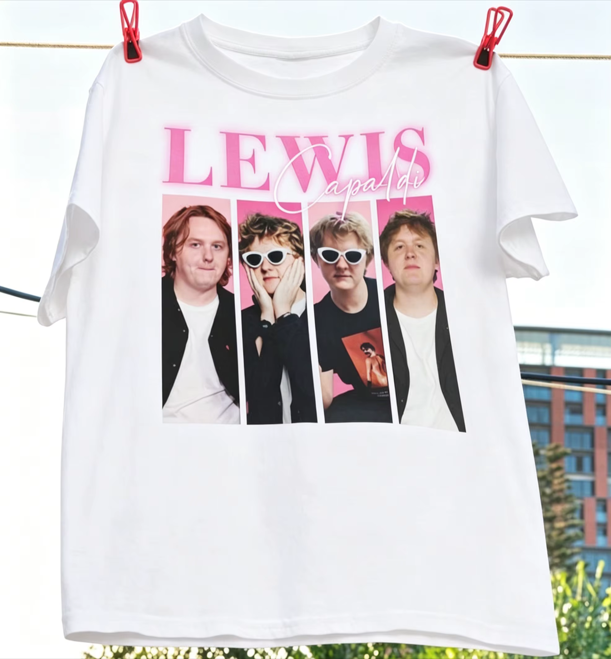 T-shirt vintage Lewis Capaldi Tour