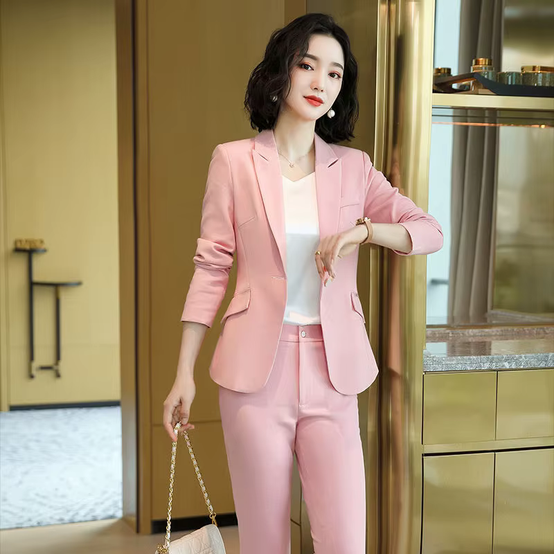 Pantalon 2 pièces tenue 2025 été femmes correspondant ensembles