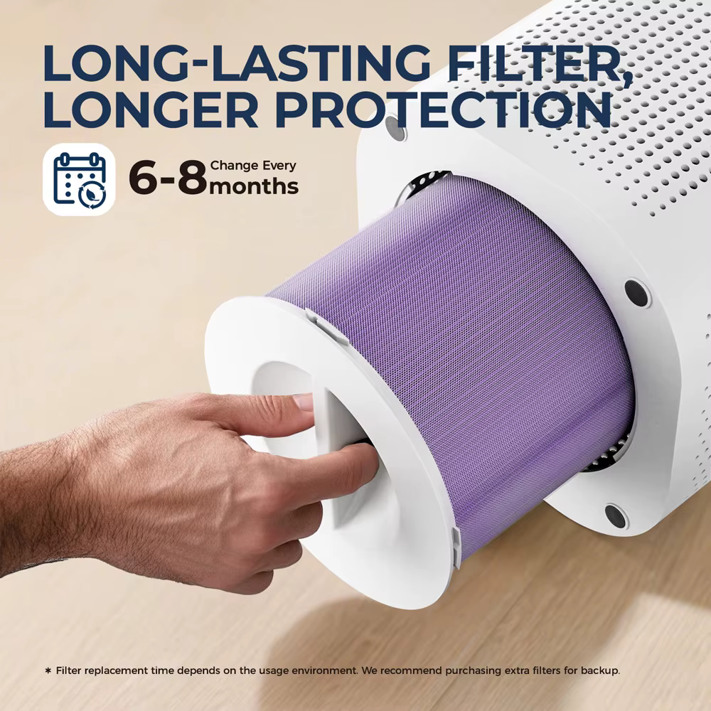 Purificateur d'air pour allergies à la maison