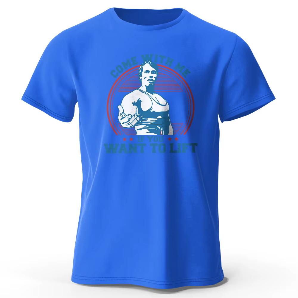 T-shirt graphique de fitness pour hommes