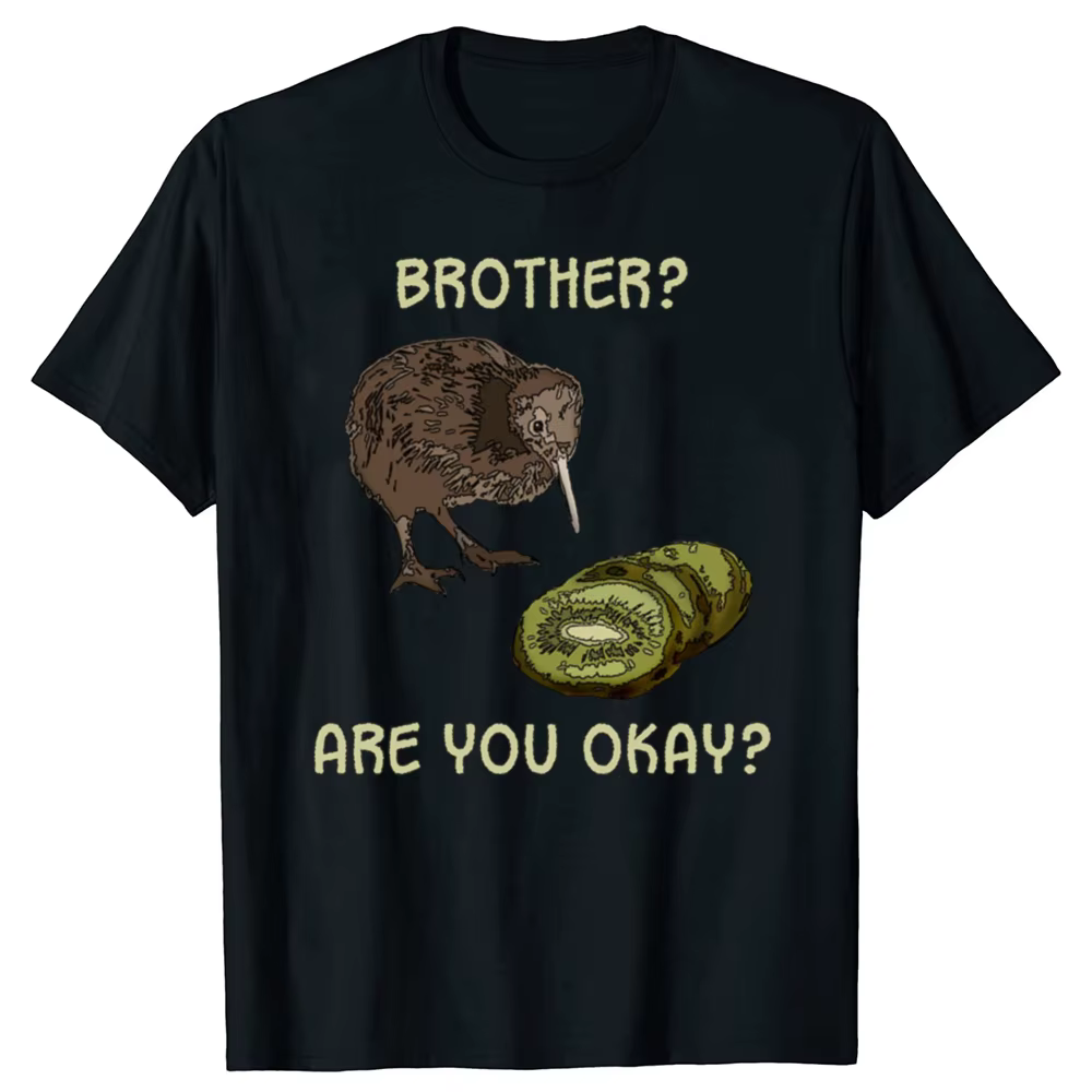 Drôle le Kiwi est mort t-shirts été graphique coton Streetwear à manches courtes oiseau amoureux cadeaux T-shirt hommes vêtements