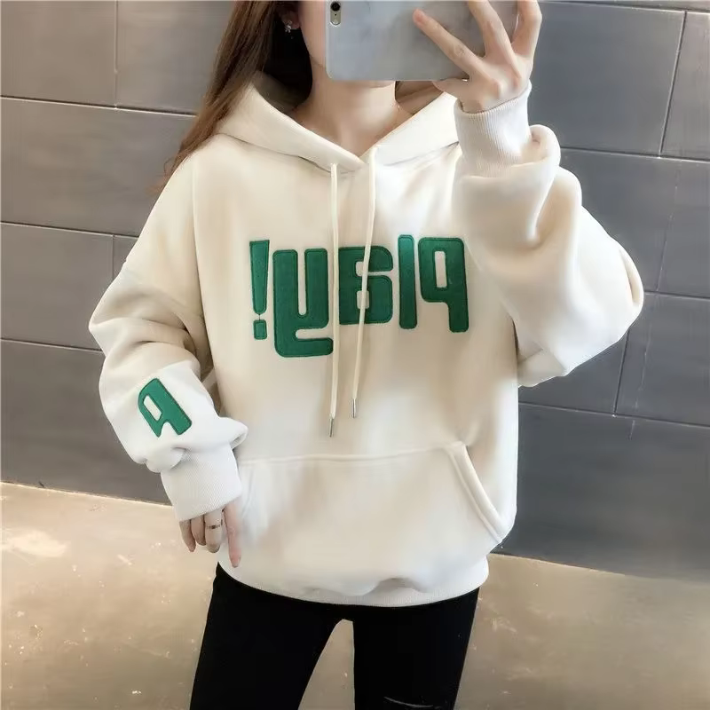 Sweats à capuche à manches longues PVD pour femmes