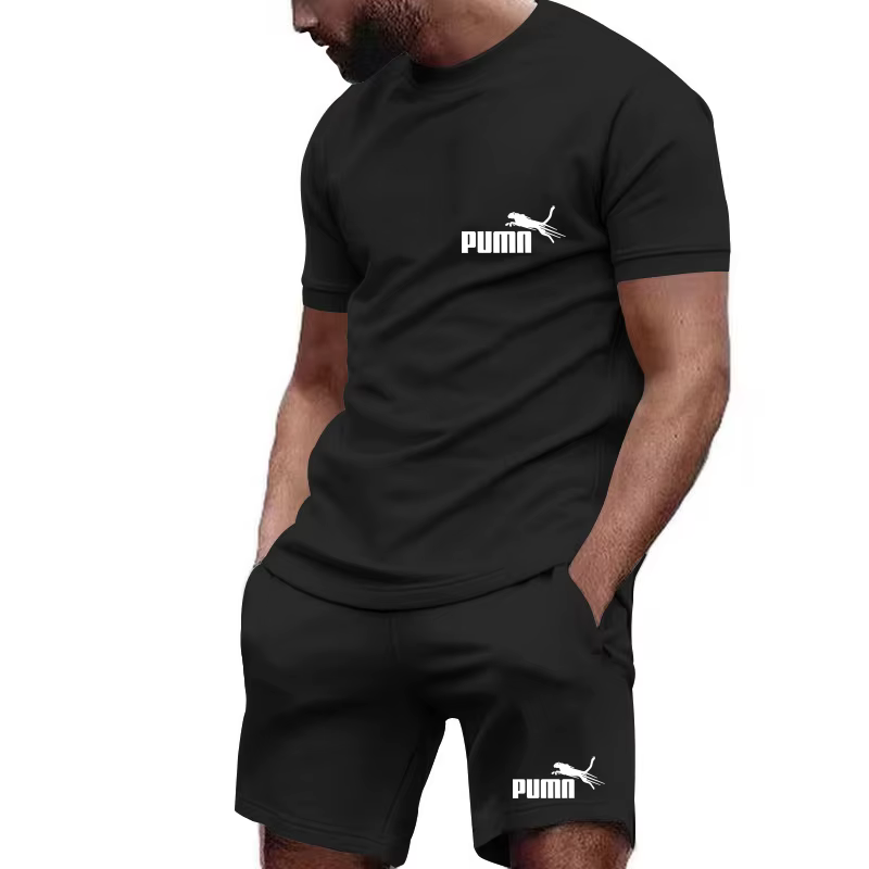 Nouvel ensemble T-shirt et short pour homme été 2026