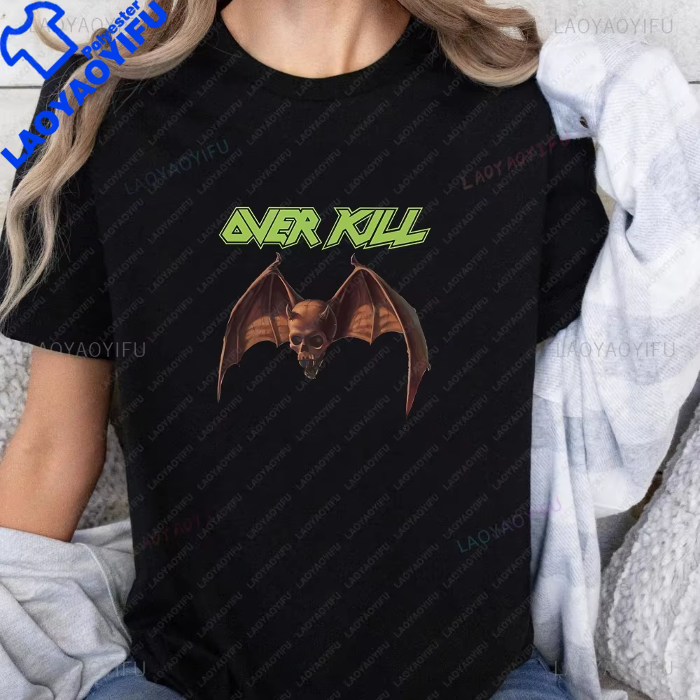 T-shirt imprimé Overkill Band