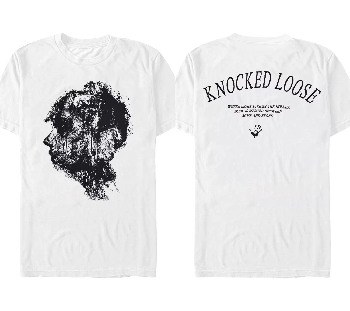 T-shirt en coton à col rond pour homme et femme