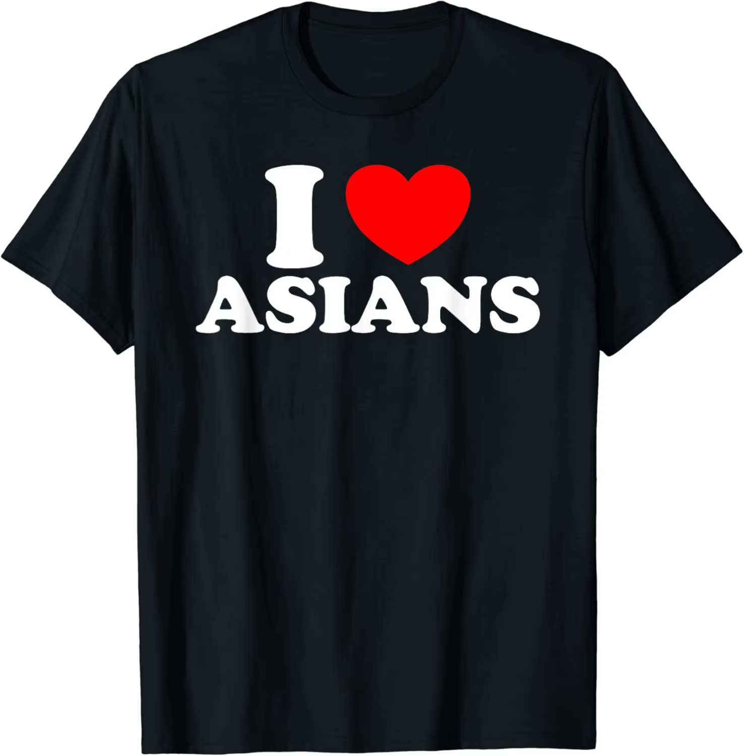 J'aime les femmes asiatiques je coeur Asians T-Shirt mode asiatique