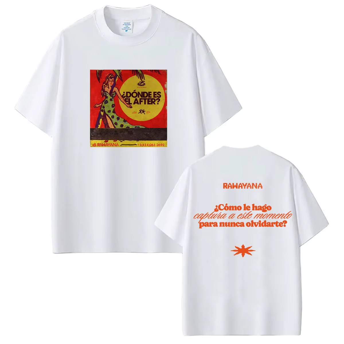 Rawayana : où est l'après? T-shirt graphique Album 2026 pour hommes et femmes