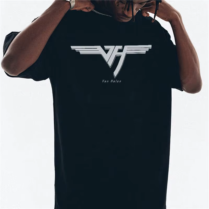T-shirt imprimé Van Halen Band en pur coton