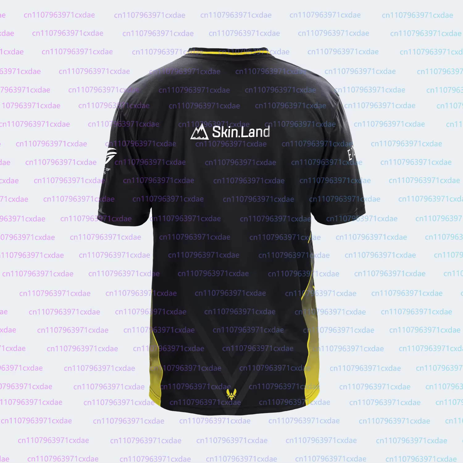 Maillot de sport LEC 2026 Printemps Vitality pour hommes – Tenue de club d'e-sport LOL – T-shirts de jeu