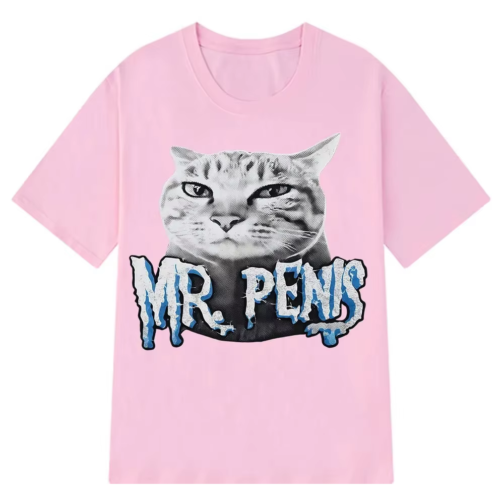 T-shirt Mr Pen Is Cat Funny Emoji pour femme