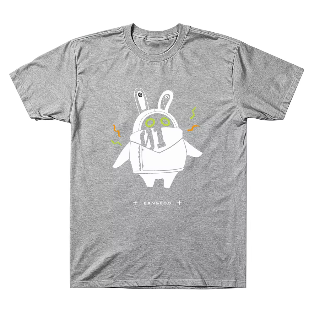 Zenless Zone Zero Bangboo Minimalist Streetwear T-shirt mignon en coton de haute qualité pour l'été