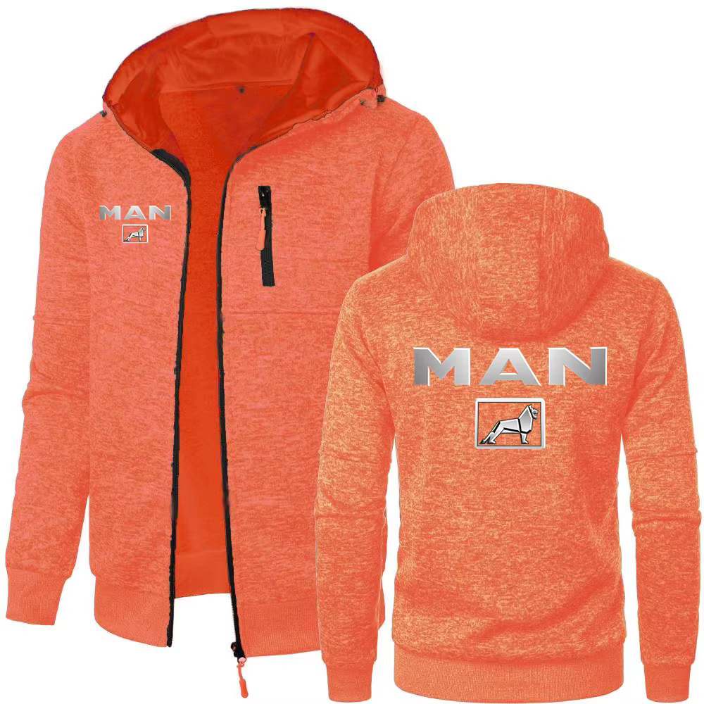 Simple confortable sweat veste camion homme vêtements d'extérieur à capuche hommes expédition coupe-vent chaud écharpe