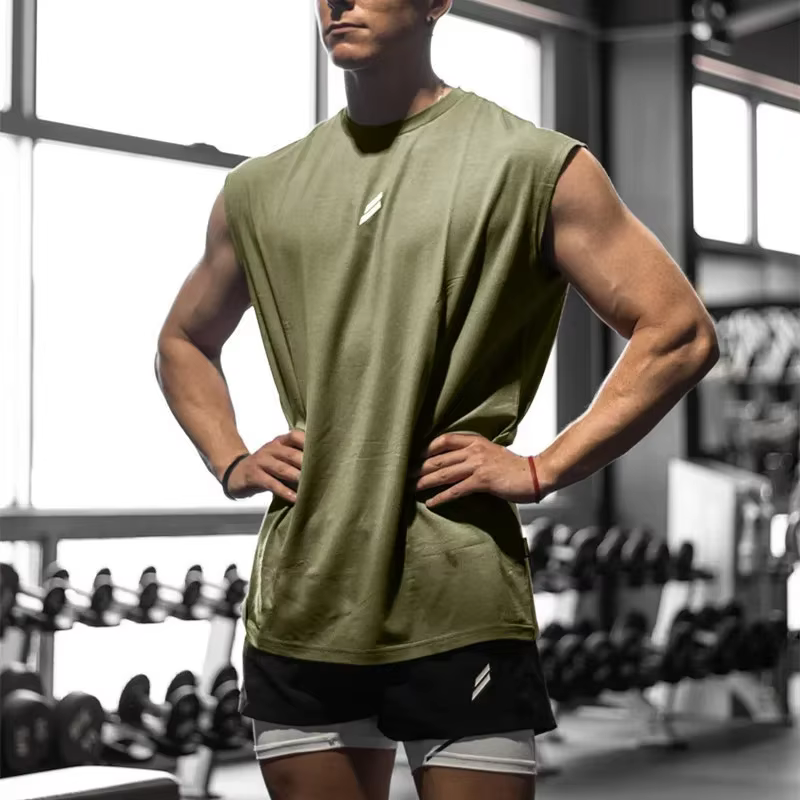 T-shirt sans manches pour hommes