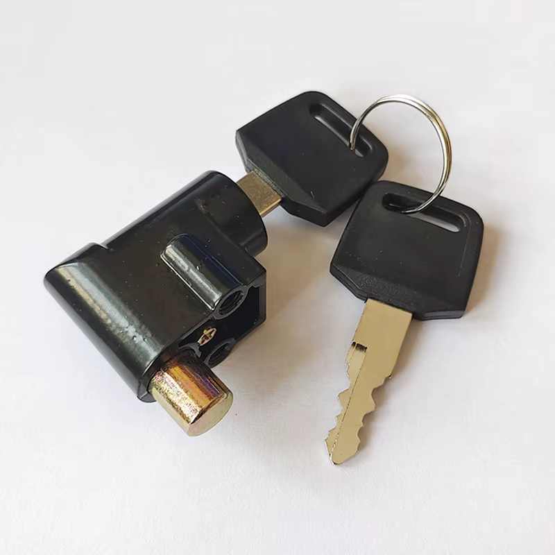 Serrure de boîtier de batterie de véhicule électrique, serrure avant, serrure à grosse tête, serrure antivol de véhicule électrique, vélo électrique