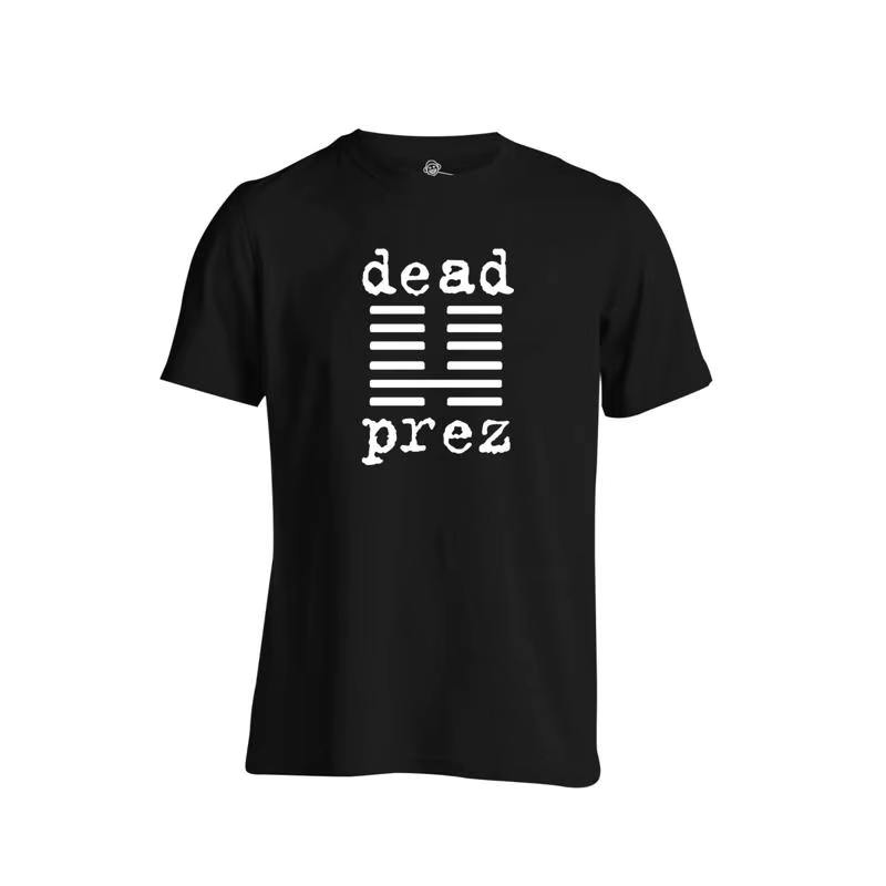 Dead Prez t-shirt Logo vieille école Hip Hop Rap originaux
