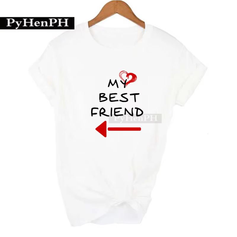 Mon meilleur ami 2T-shirt tendance lettre Inha