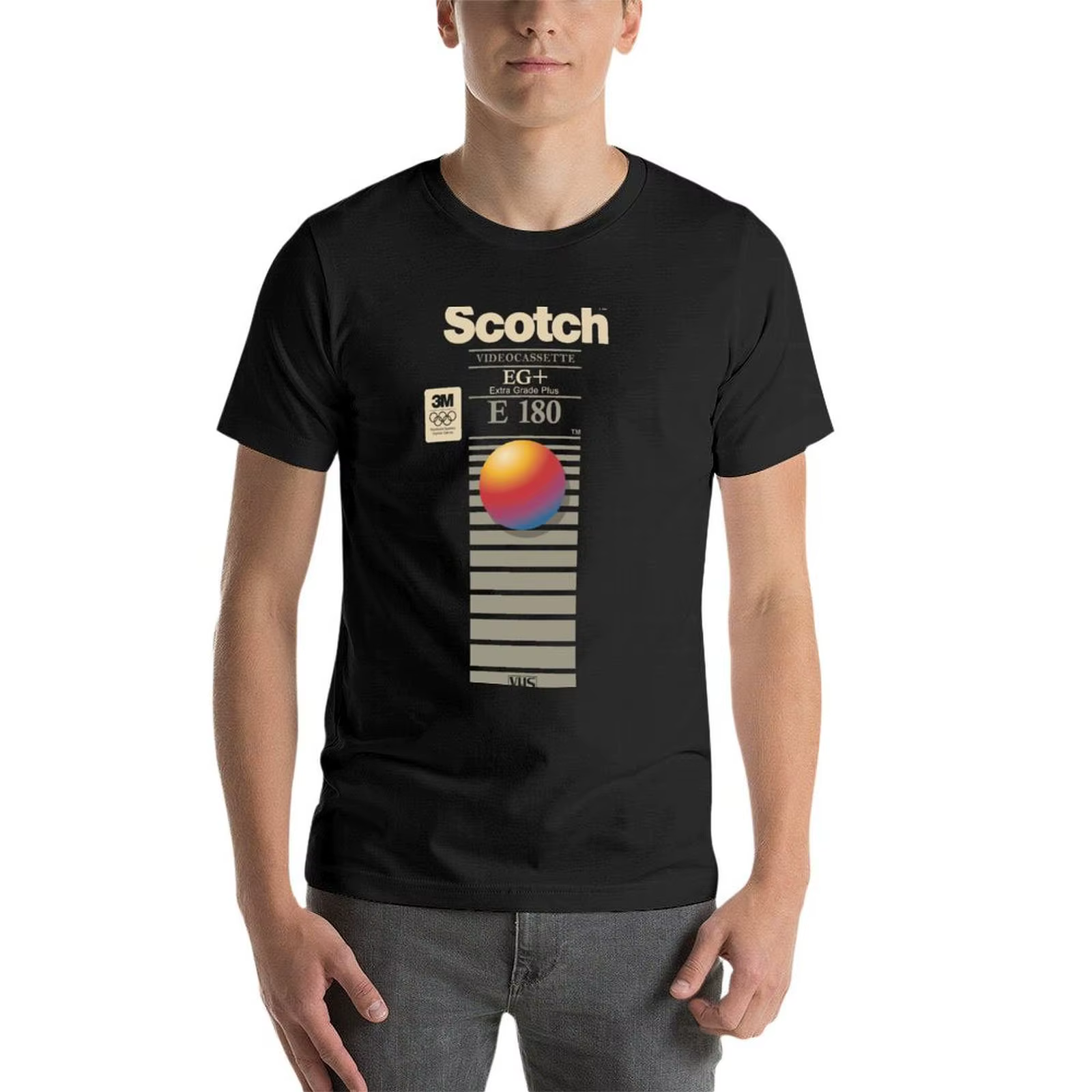 VHS Scotch E180 T-Shirt pour hommes