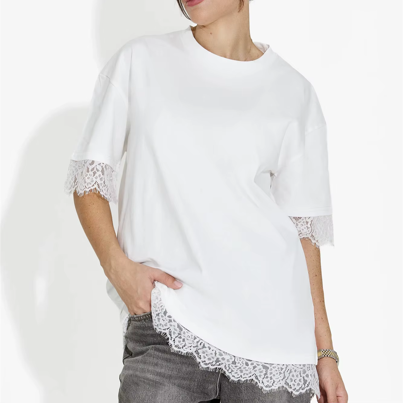 T-shirt surdimensionné pour femmes