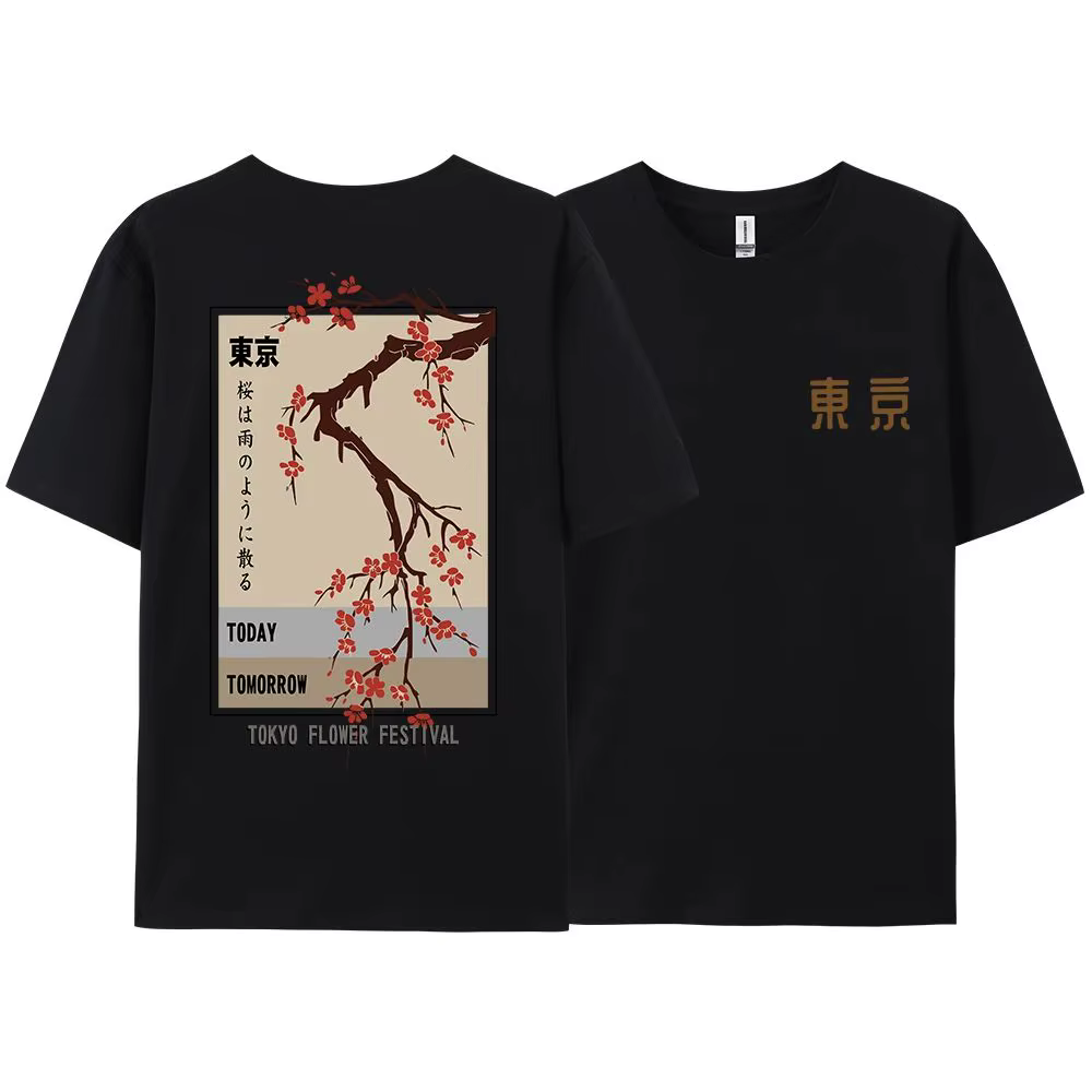 T-shirt du Festival des Fleurs de Tokyo Today Tomorrow