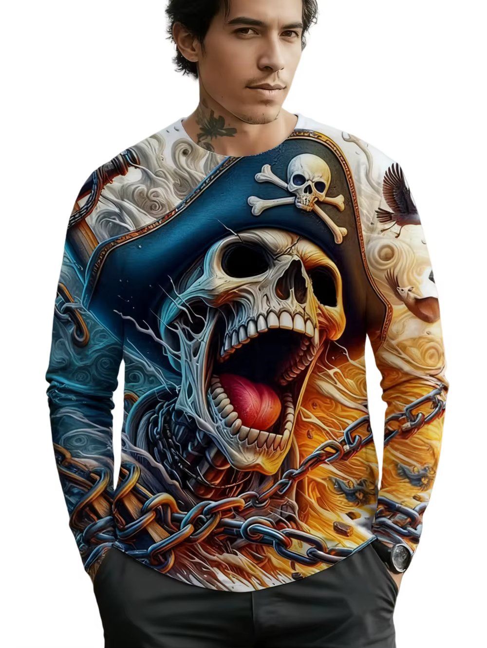 T-Shirts à manches longues pour hommes