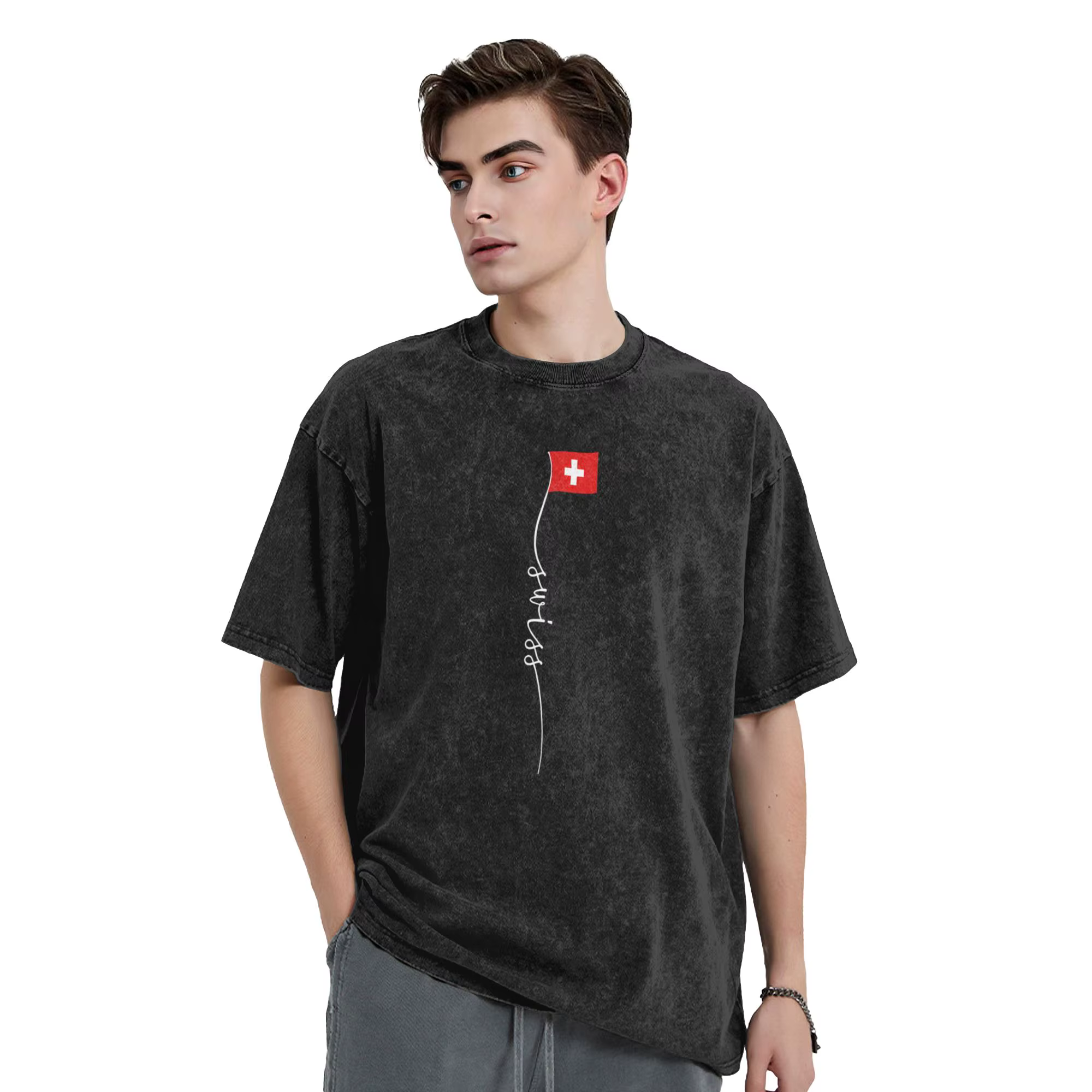 T-shirt en coton pour hommes