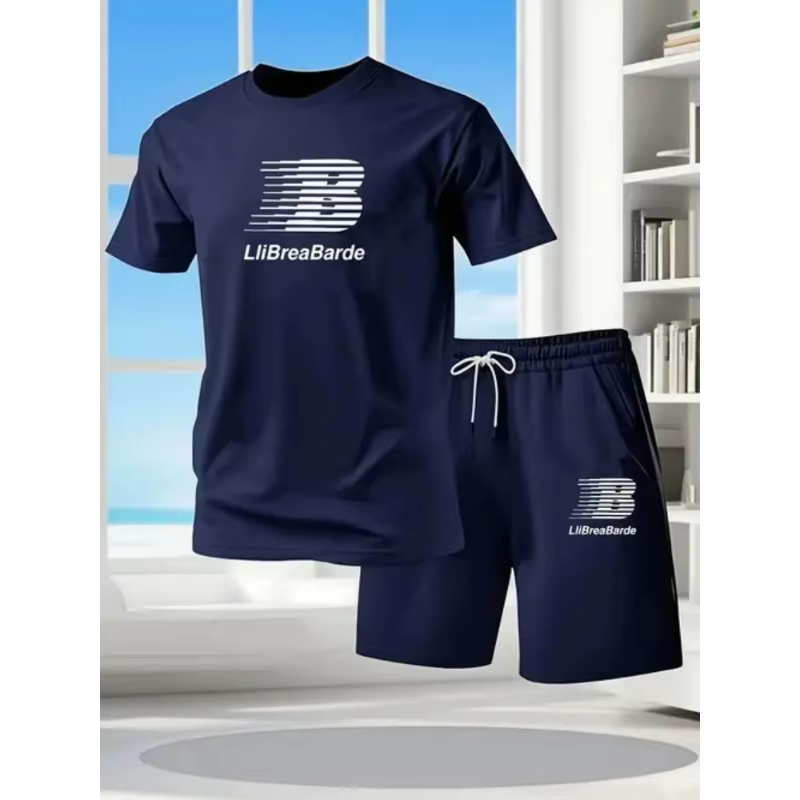 Nouvel ensemble de t-shirts à manches courtes pour hommes