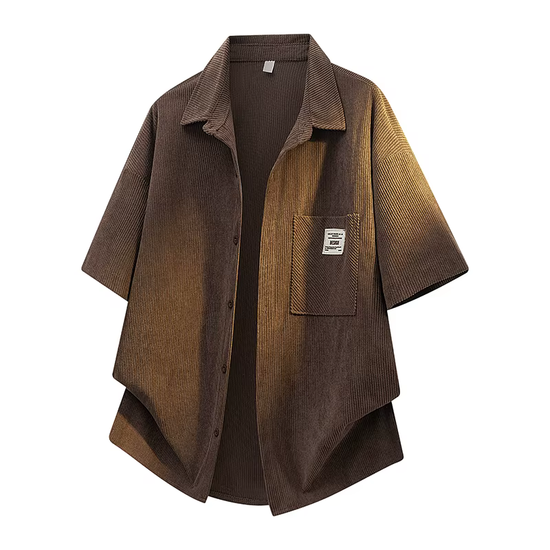 Chemise à manches courtes pour hommes