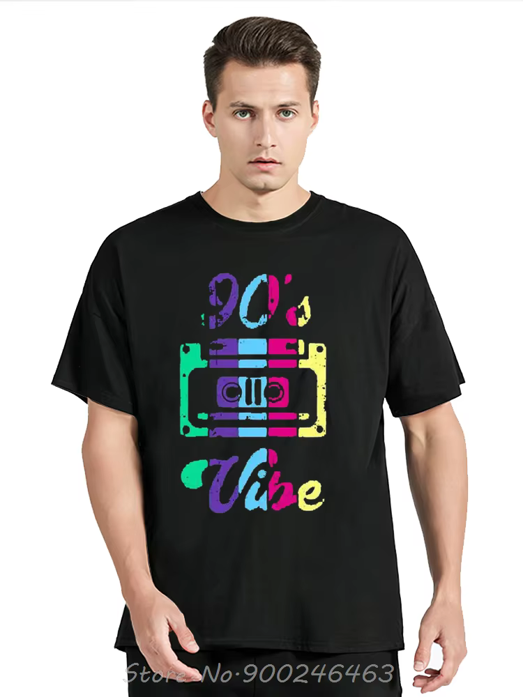 Drôle né en édition limitée des années 90 Cassette T-Shirt graphique mode cadeaux d'anniversaire-années t-shirts Vintage