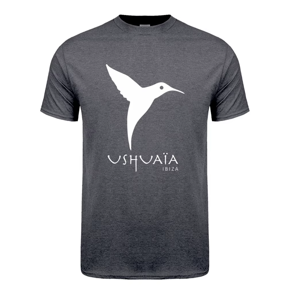 Ushuaia Ibiza t-shirt été hommes coton à manches courtes t-shirts cadeau homme
