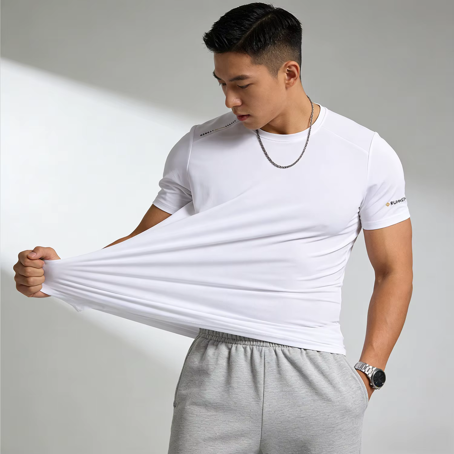T-shirt Homme Cool à Manches Courtes – Nouveau Modèle Ample