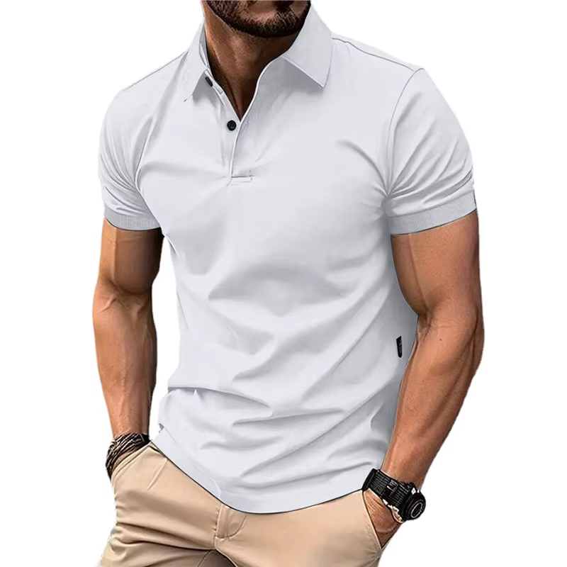 Polo d'été à manches courtes pour hommes