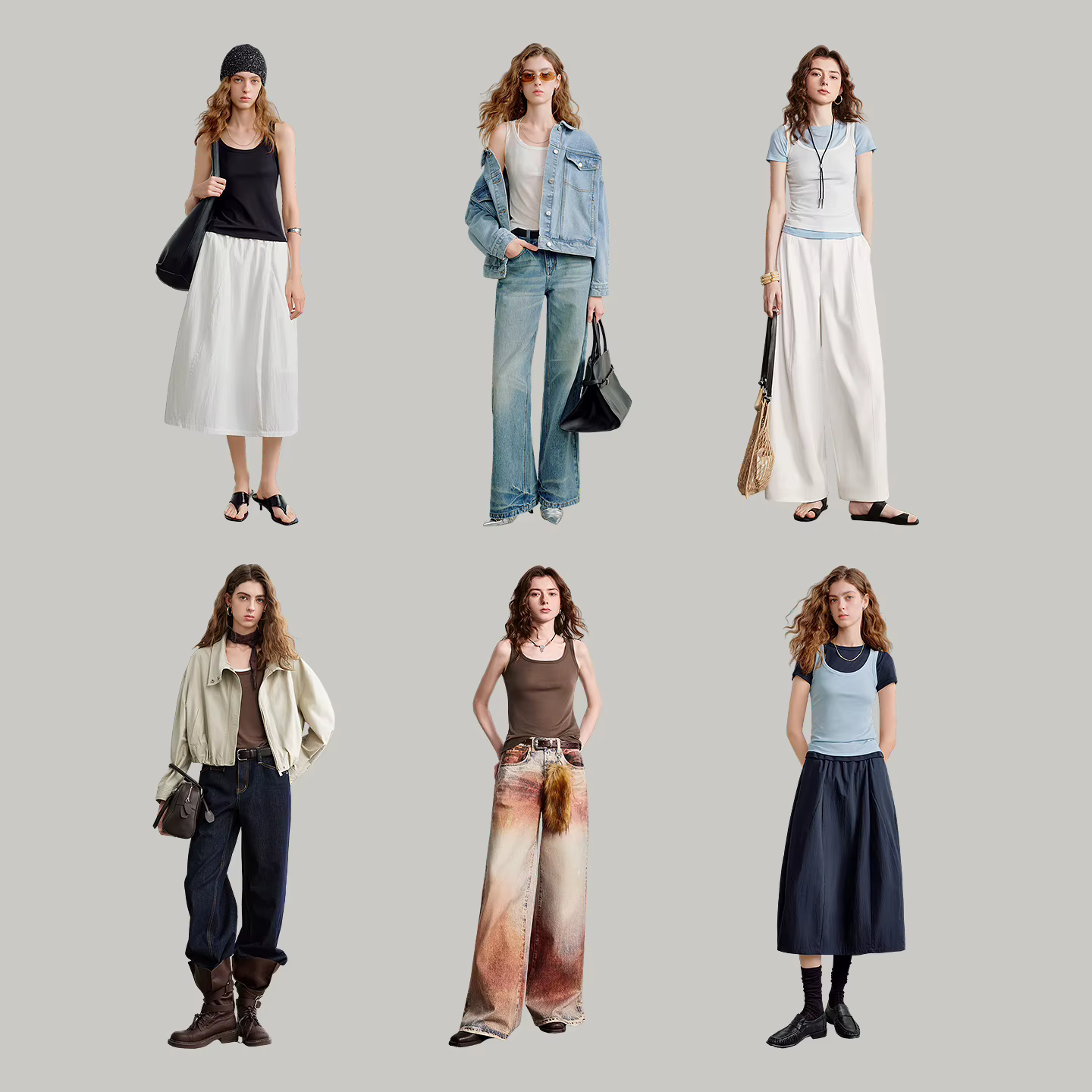 Débardeur en laine pour femme TOYOUTH