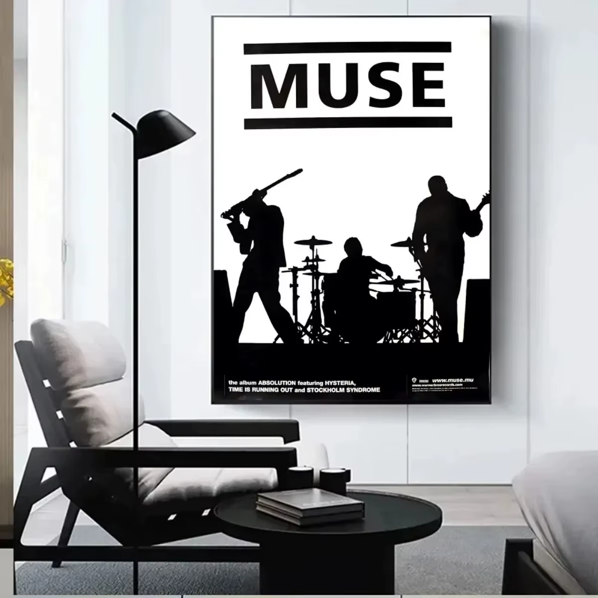 Affiche de groupe de Rock Muse