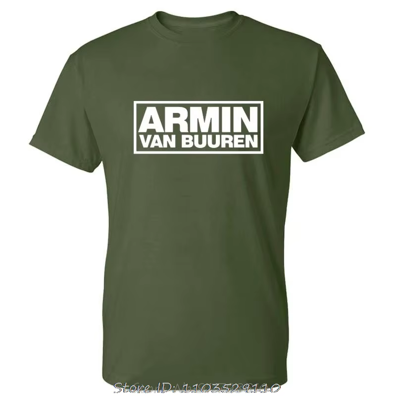 ARMIN VAN BUUREN-T-Shirt en coton pour hommes