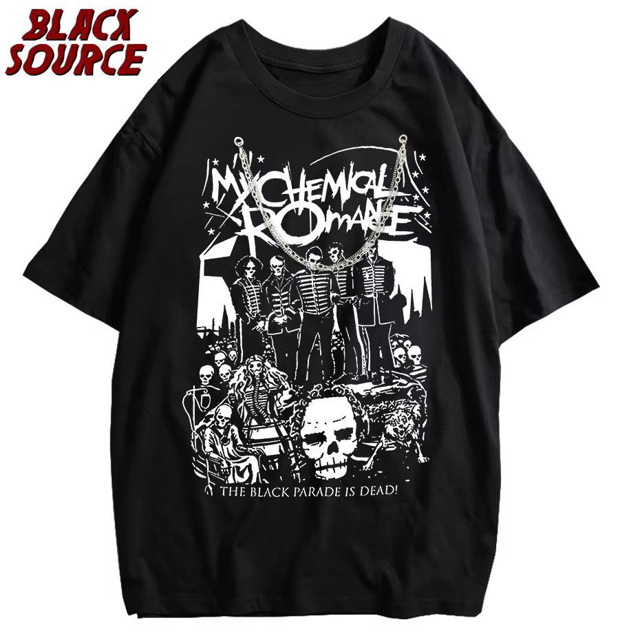 T-Shirt surdimensionné mon Romance chimique Mcr Dead