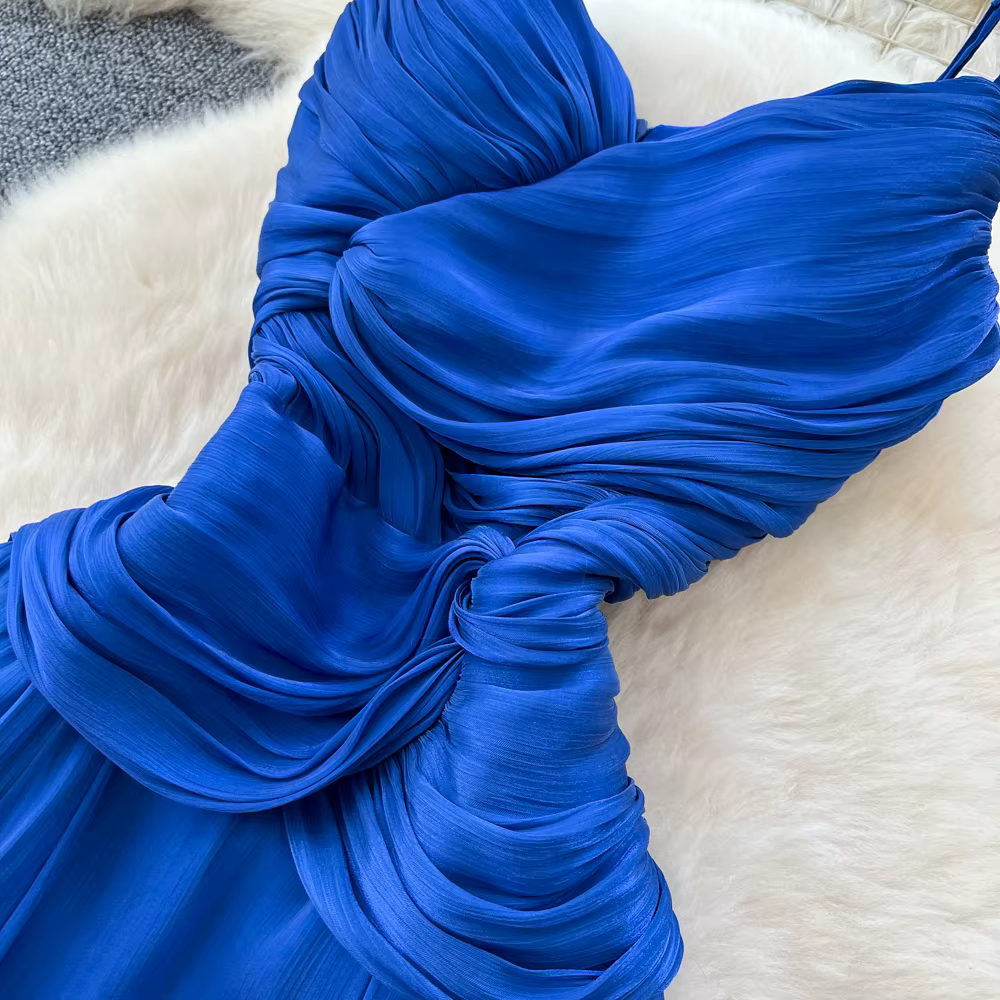 Robe de soirée de plage française pour femmes