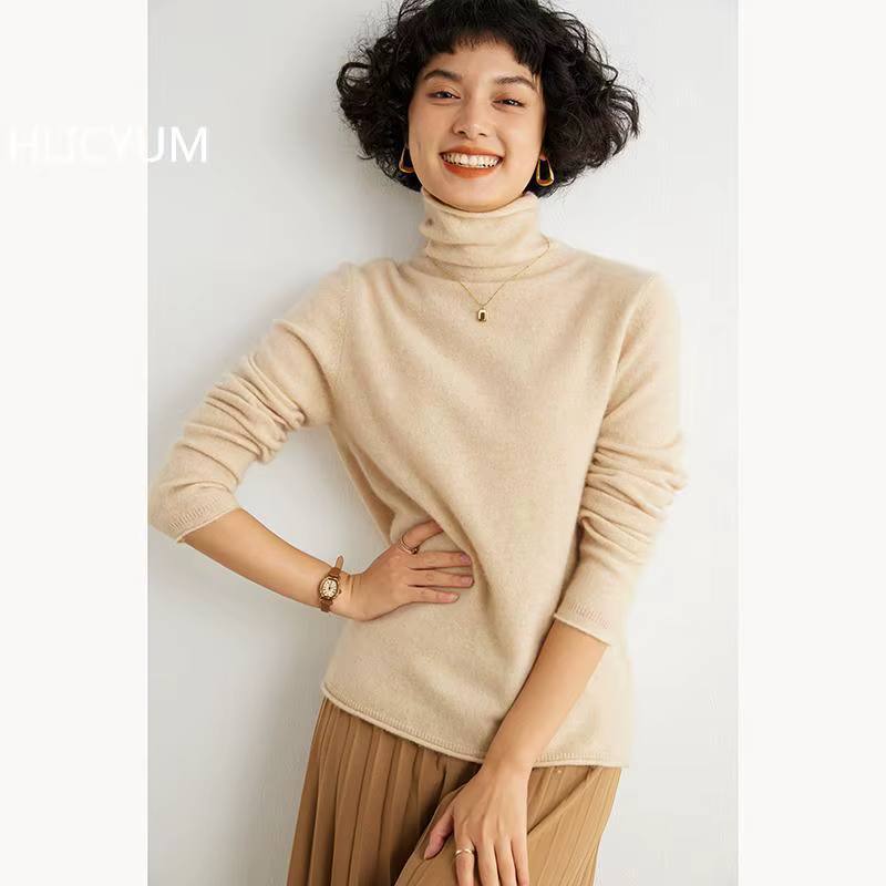 Pull en cachemire 100% pour femme
