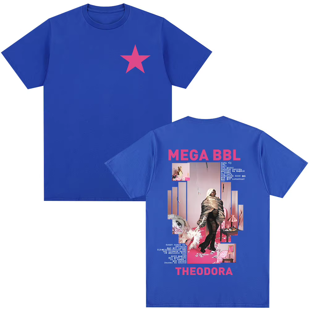 T-shirt Rapper Theodora Mega Bbl Album pour Hommes et Femmes