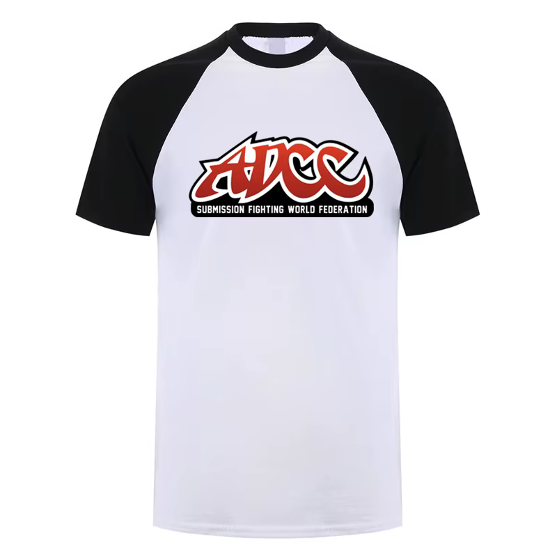 ADCC Submission Fighting World Federation T Shirt Men Women Cotton Streetwear Short Sleeve Gift Summer T-shirt Man Tops LH-660