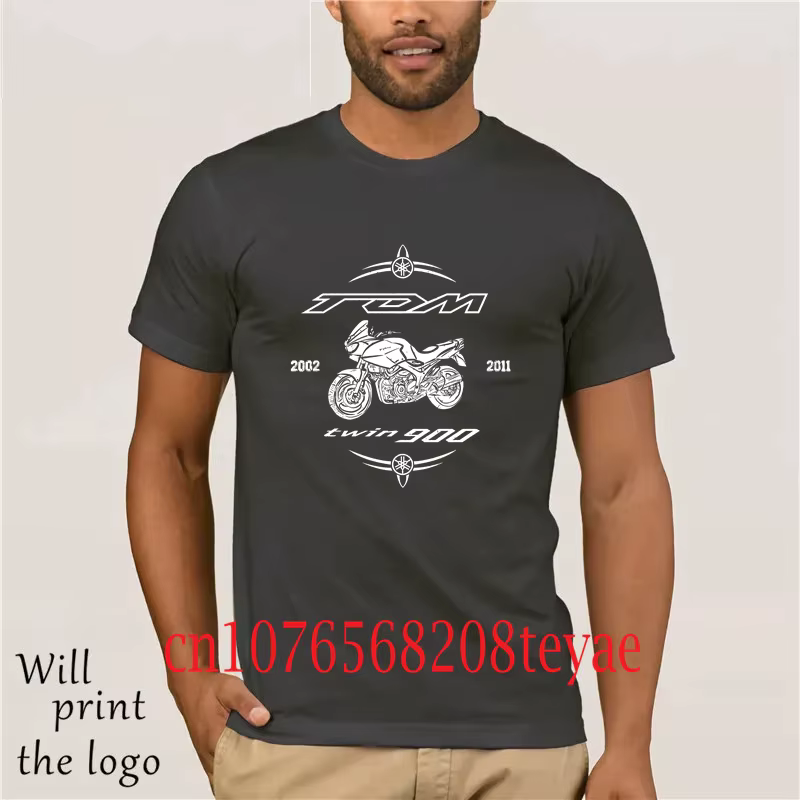 TDM 900 V2 moto course vélo Fans T-Shirt décontracté col rond ample été T-Shirt pour hommes