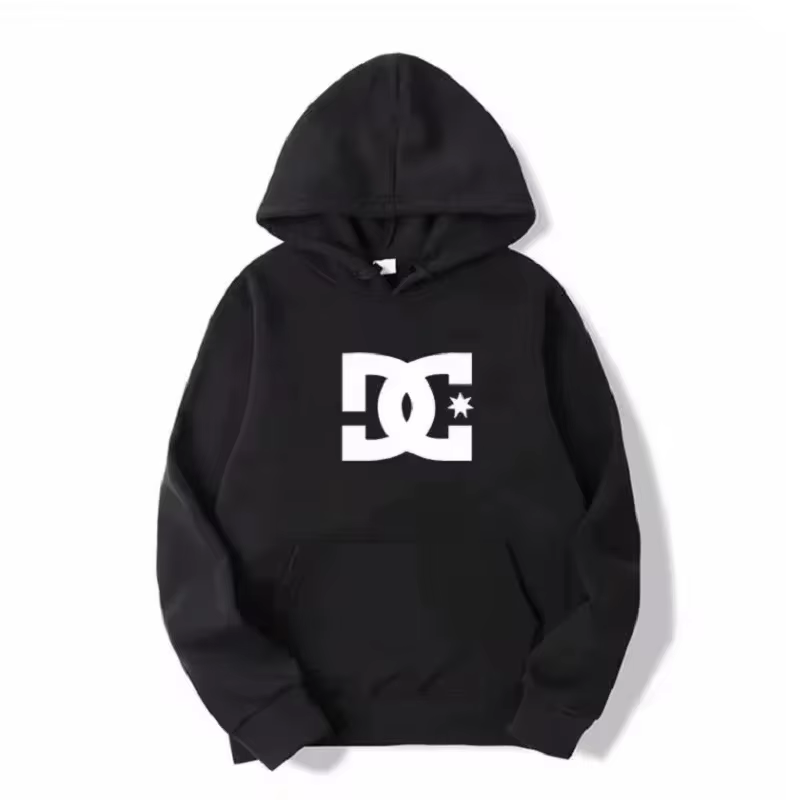 Sweat à capuche unisexe DC Lettering pour homme