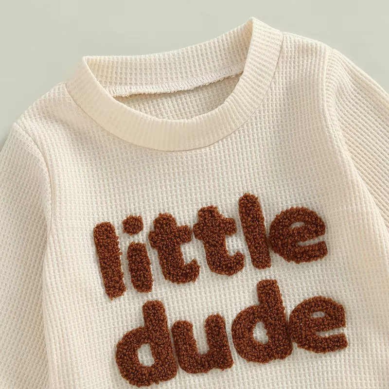 Veoraitiin-Sweat-shirt à manches longues pour tout-petit garçon et fille