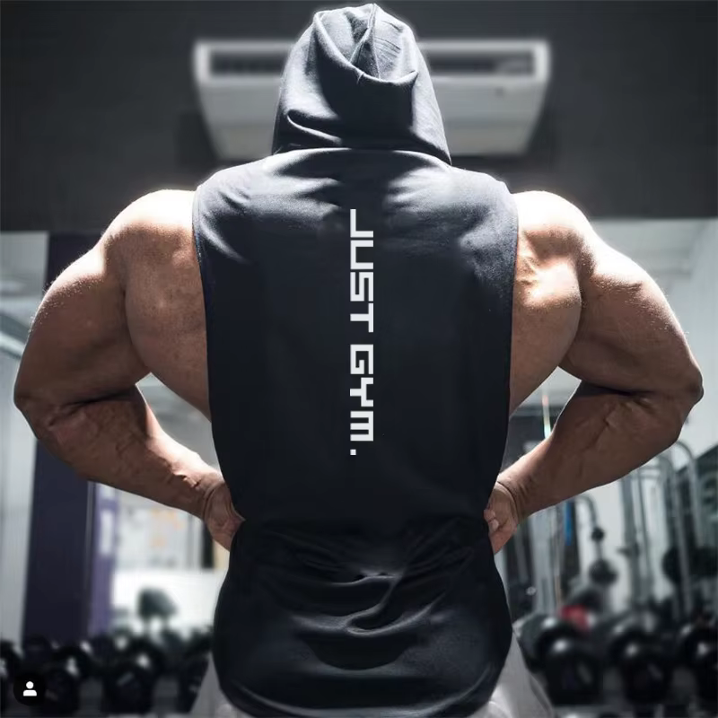 Muscleguys – débardeur à capuche pour hommes