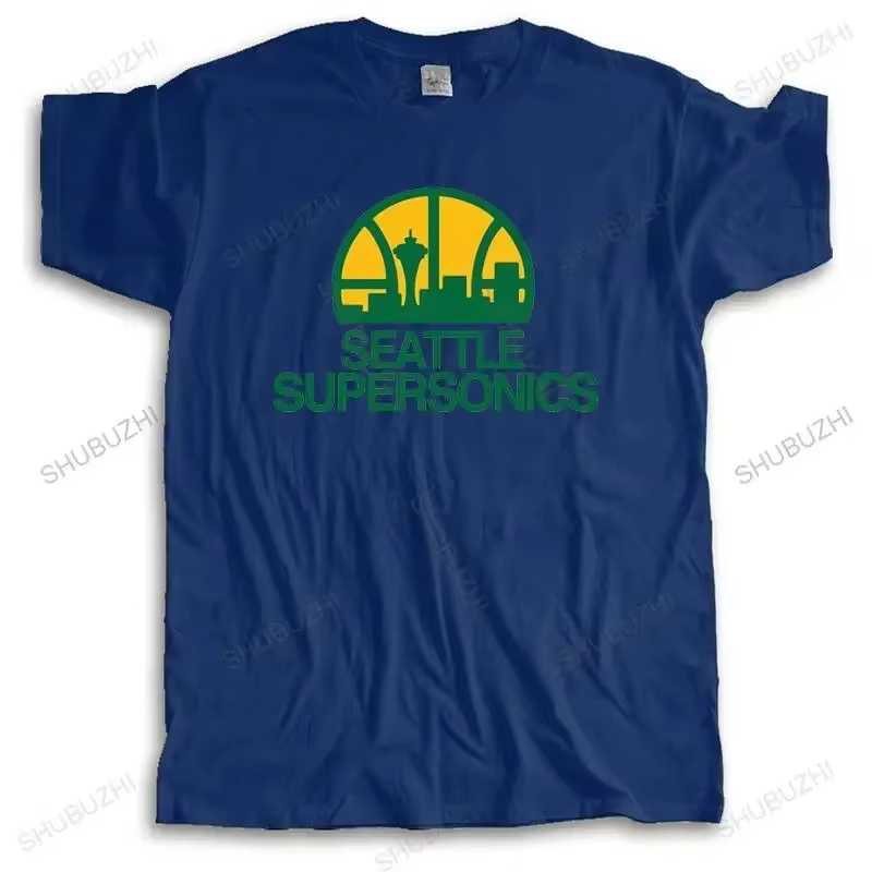 T-shirt de marque biologique Supersonics pour hommes