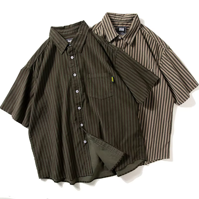 Chemise à manches courtes pour homme