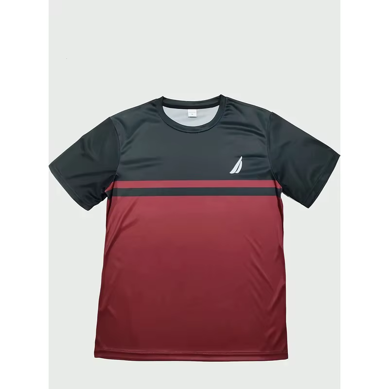 Nouveau T-shirt à col rond 3D pour hommes