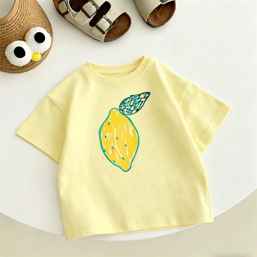 T-shirt pour enfants, vêtements décontractés à la mode