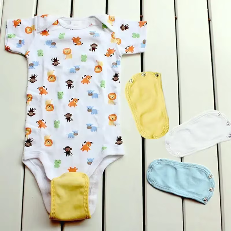 4 pièces/ensemble nouveau joli bébé barboteuse partenaire Super utilitaire Body combinaison barboteuse doux combinaison Body allonger tissu d'extension