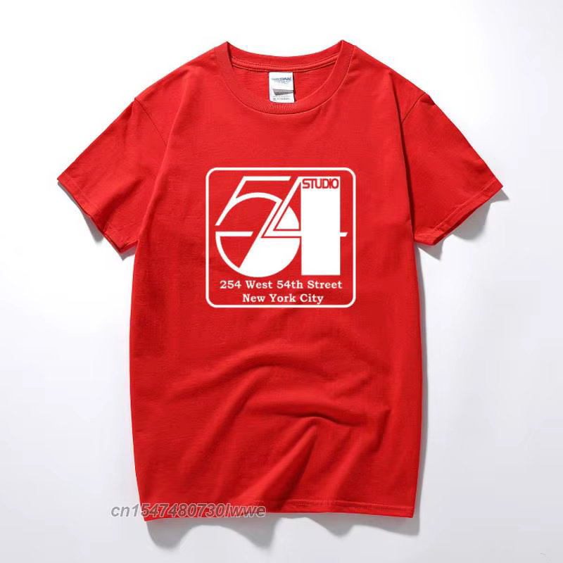T-shirt de danse en vinyle pour homme, vêtement de Studio 54 Disco 45