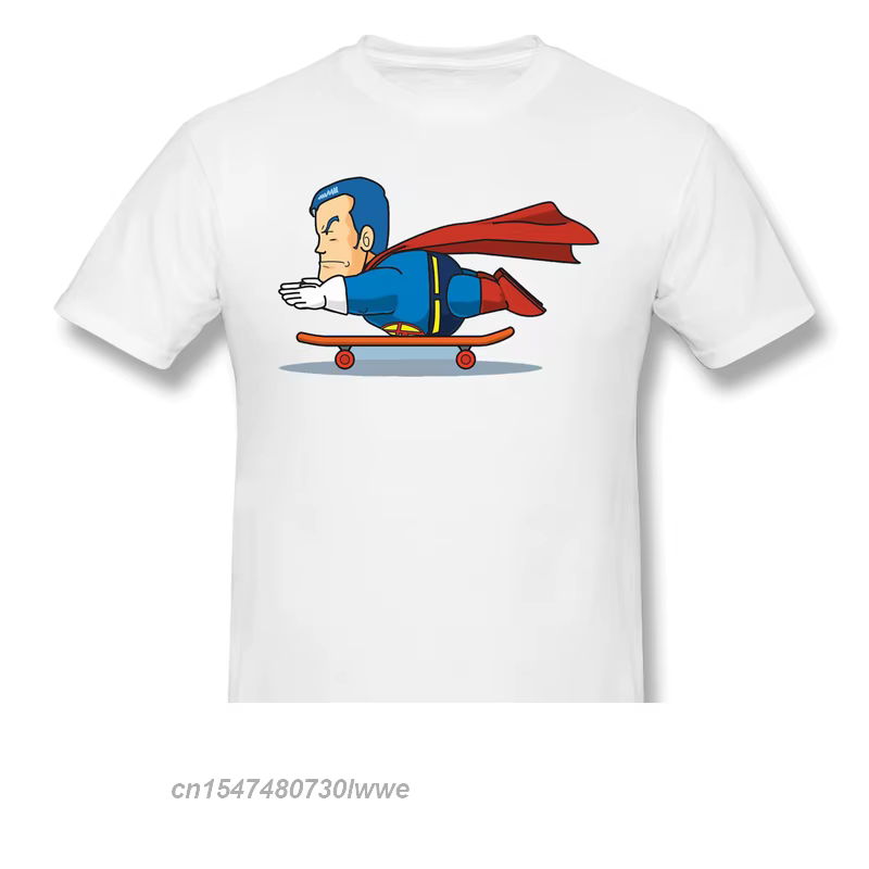 T-Shirt à manches courtes pour homme, estival et Cool, en coton